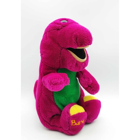 Vintage 1992 Barney The Dinosaur Plush 14” Lyons Group Stuffed Animal Dakin - Picture 2 of 6